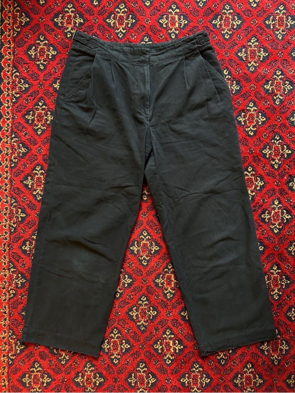 A.P.C. Side-buckle Pleated Pants